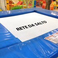 RICAMBIO - RETE DA SALTO BIANCA PER TAPPETO TPE49 CM 160X160
