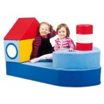 ACTIVITY SET NAVE BLU 5 PZ CM 130 X 70 X 80 (H)