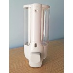 DISPENSER MANUALE PER IGIENIZZANTE GEL MANI DA PARETE 400 ML