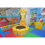 SOFTPLAY TRAMPOLINO GIRAFFA CM 155 X 140 X 190 (H)