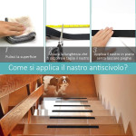 NASTRO ADESIVO ANTISCIVOLO NERO MM 50 X 20 METRI