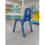 SEDIA BAMBINI BOBO TG SEDUTA IN PLASTICA E PIEDI IN METALLO H35 DIM CM 30 X 38 X 35 (H SEDUTA)